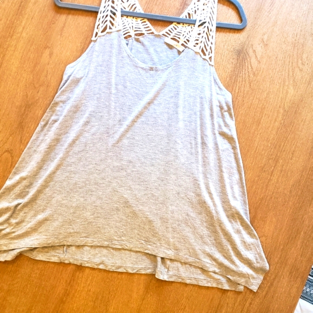 LeLis Crochet Strap Tank